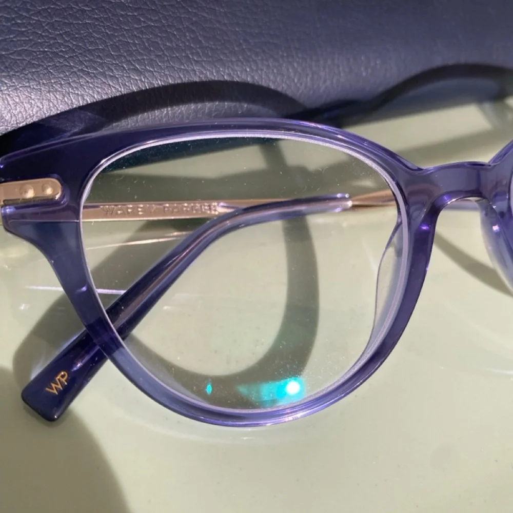 Women's Warby Parker Fara Eyeglasses, Iris Crystal with Riesling